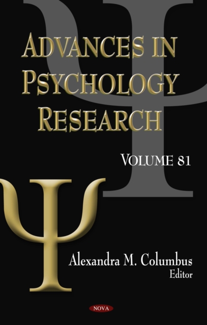 Advances in Psychology Research. Volume 81, PDF eBook