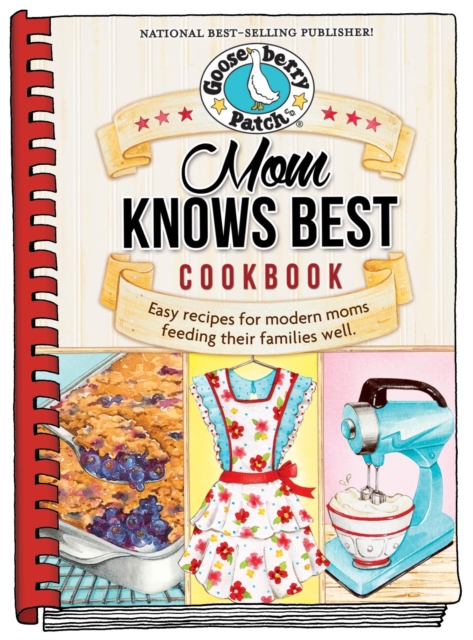 Mom Knows Best Cookbook, Hardback Book