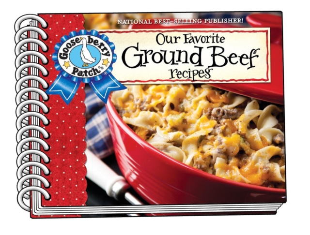 Our Favorite Ground Beef Recipes, with photo cover, Spiral bound Book