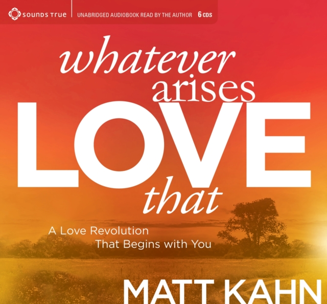 Whatever Arises, Love That : A Love Revolution That Begins with You, CD-Audio Book