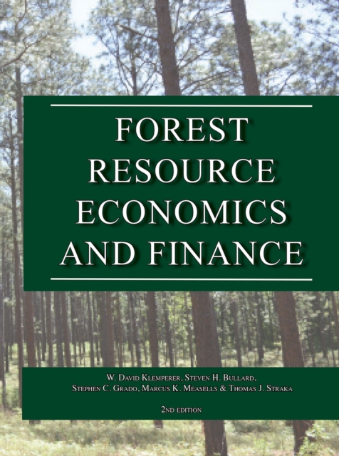 Forest Resource Economics and Finance, Hardback Book