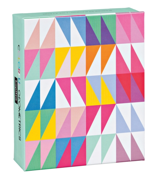 Colorful Geometrics QuickNotes, Cards Book