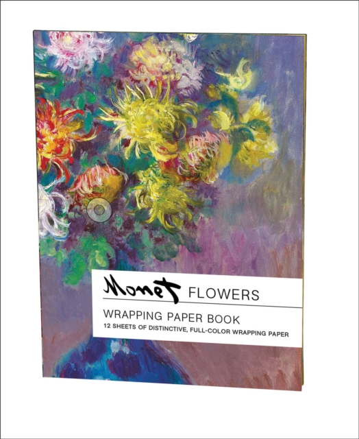 Flowers, Claude Monet Wrapping Paper Book, Other printed item Book