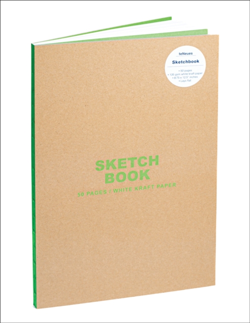 Kraft and Green Sketchbook, Notebook / blank book Book