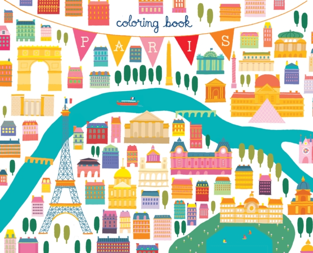 Come with Me to Paris Coloring Book : Mini Edition, Paperback / softback Book