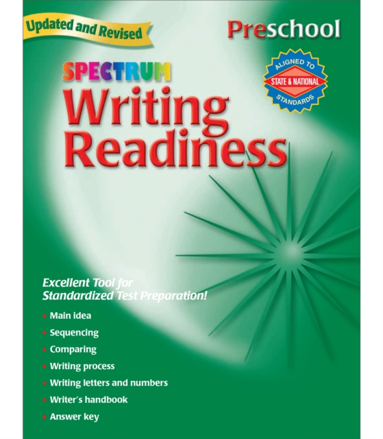 Writing Readiness, Grade PK, PDF eBook