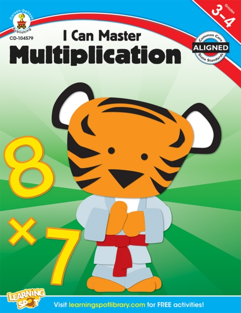 I Can Master Multiplication, Grades 3 - 4, PDF eBook
