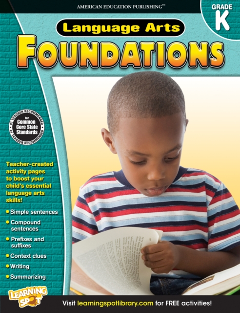 Language Arts Foundations, Grade K, PDF eBook