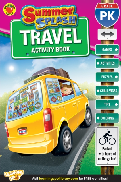 Summer Splash Travel Activity Book, Grade PK, PDF eBook