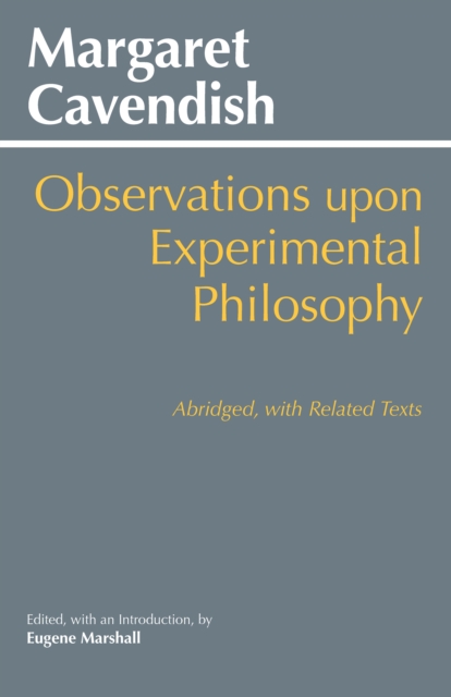 Observations Upon Experimental Philosophy : Abridged, with Related Texts, Paperback / softback Book