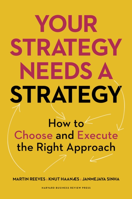 Your Strategy Needs a Strategy : How to Choose and Execute the Right Approach, EPUB eBook