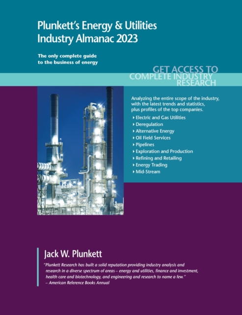 Plunkett's Energy & Utilities Industry Almanac 2023, Paperback / softback Book