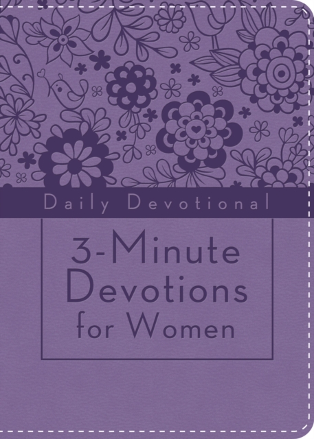 3-Minute Devotions for Women: Daily Devotional (purple), EPUB eBook