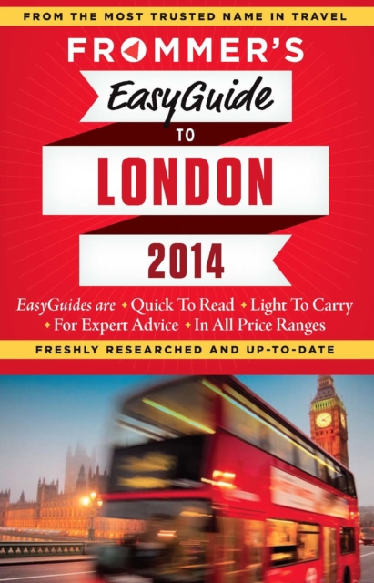 Frommer's EasyGuide to London 2014, EPUB eBook