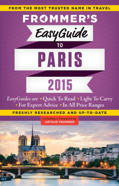 Frommer's EasyGuide to Paris 2015, EPUB eBook