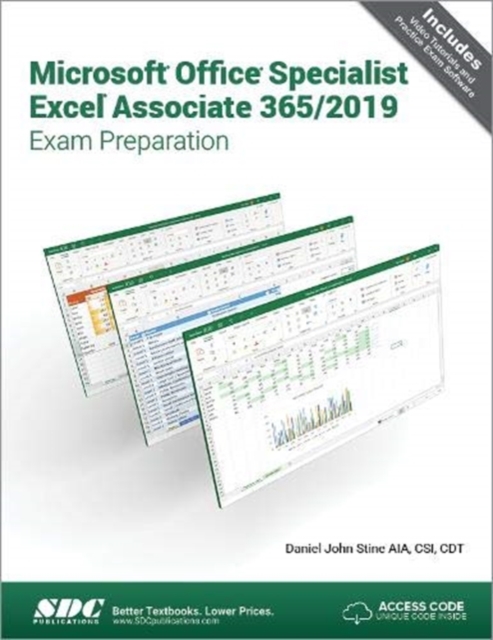 Microsoft Office Specialist Excel Associate 365 - 2019 Exam Preparation, Paperback / softback Book
