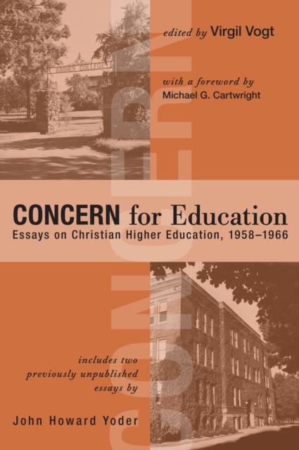 CONCERN for Education : Essays on Christian Higher Education, 1958-1966, EPUB eBook