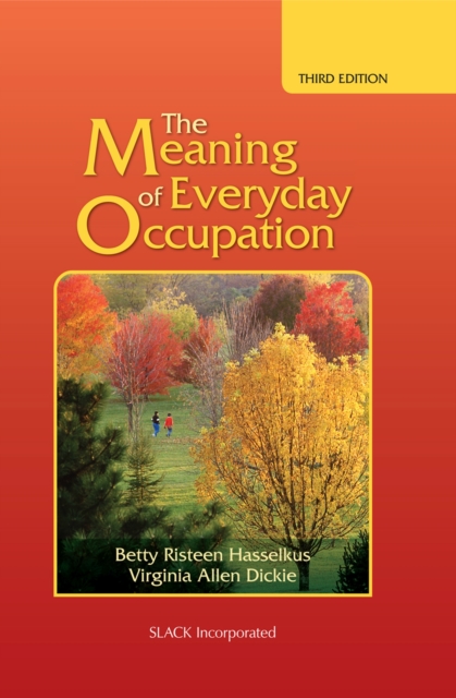 The Meaning of Everyday Occupation, Hardback Book