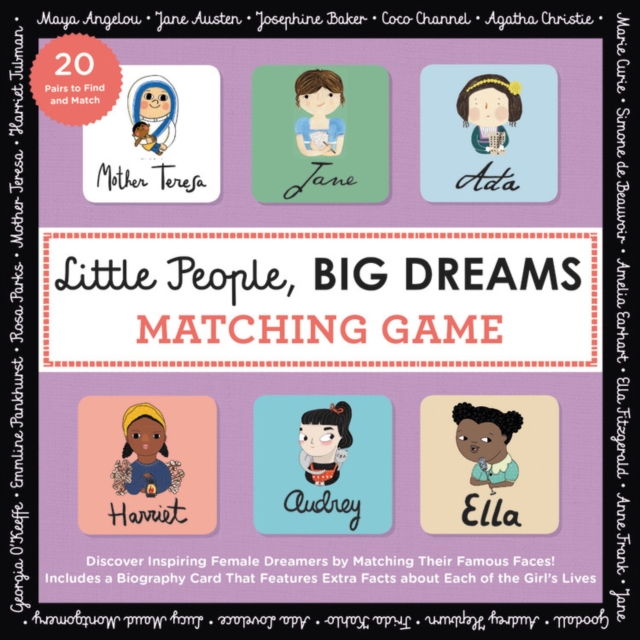 Little People, BIG DREAMS Matching Game : Put Your Brain to the Test with All the Girls of the Little People, BIG DREAMS Series! Volume 25, Kit Book