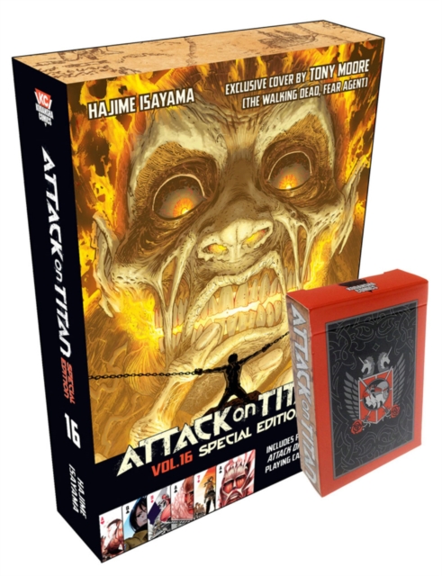 Attack on Titan 16 Manga Special Edition with Playing Cards, Paperback / softback Book
