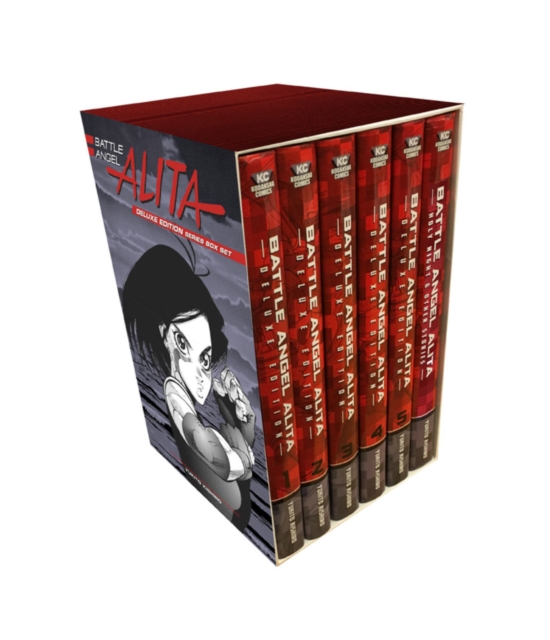 Battle Angel Alita Deluxe Complete Series Box Set, Hardback Book
