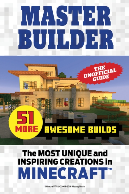 Master Builder 51 MORE Awesome Builds : The Most Unique and Inspiring Creations in Minecraft(R)&trade;, EPUB eBook