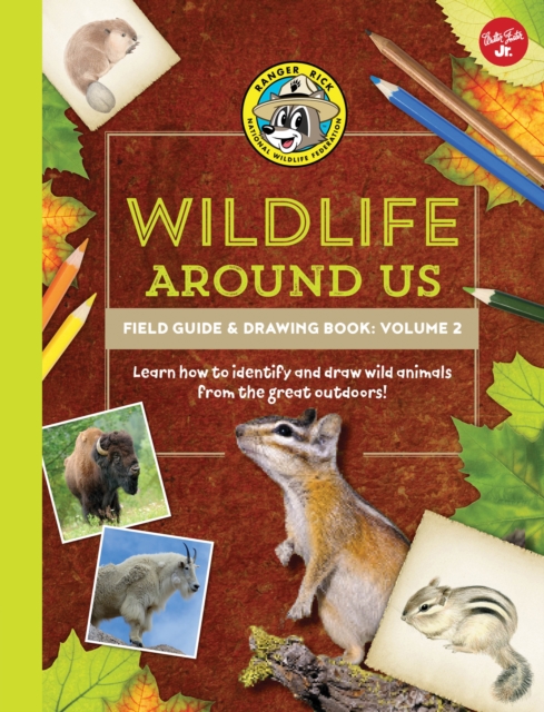 Ranger Rick's Wildlife Around Us Field Guide & Drawing Book: Volume 2 : Learn how to identify and draw wild animals from the great outdoors!, Paperback / softback Book