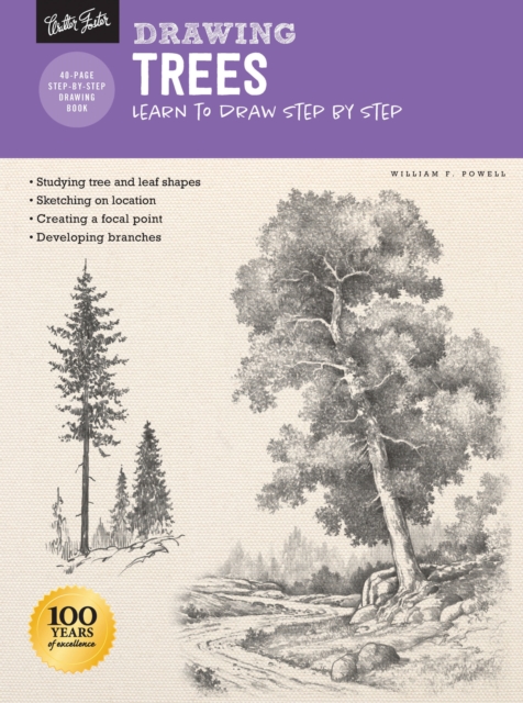 Drawing: Trees with William F. Powell : Learn to draw step by step, Paperback / softback Book