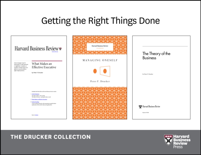 Get the Right Things Done: The Drucker Collection (6 Items), EPUB eBook