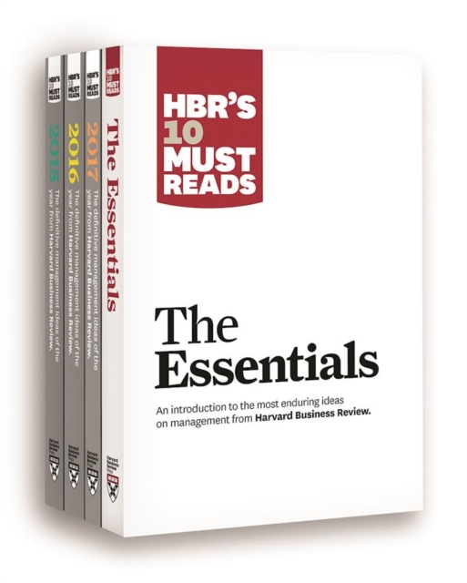 HBR's 10 Must Reads Big Business Ideas Collection (2015-2017 plus The Essentials) (4 Books) (HBR's 10 Must Reads), Multiple-component retail product, slip-cased Book