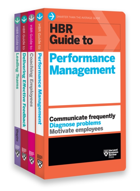 HBR Guides to Performance Management Collection (4 Books) (HBR Guide Series), Multiple-component retail product, shrink-wrapped Book