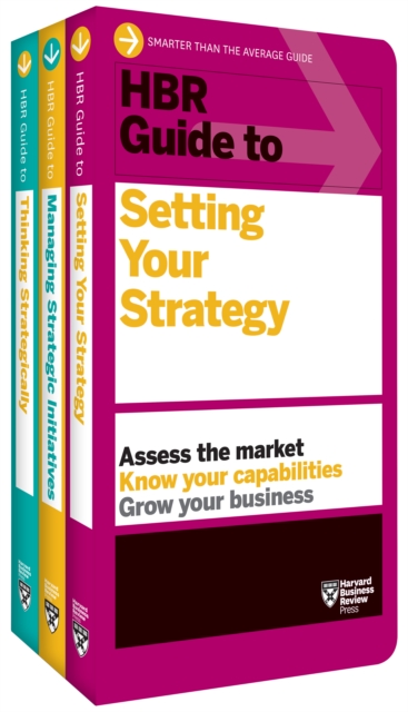 HBR Guides to Building Your Strategic Skills Collection (3 Books), Multiple-component retail product, shrink-wrapped Book