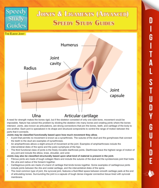 Joints & Ligaments (Advanced) Speedy Study Guides, EPUB eBook