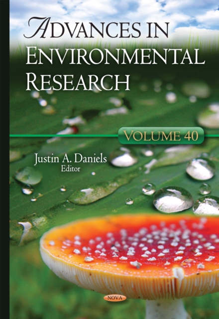 Advances in Environmental Research. Volume 40, PDF eBook