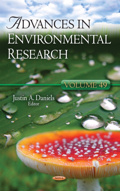 Advances in Environmental Research. Volume 49, PDF eBook