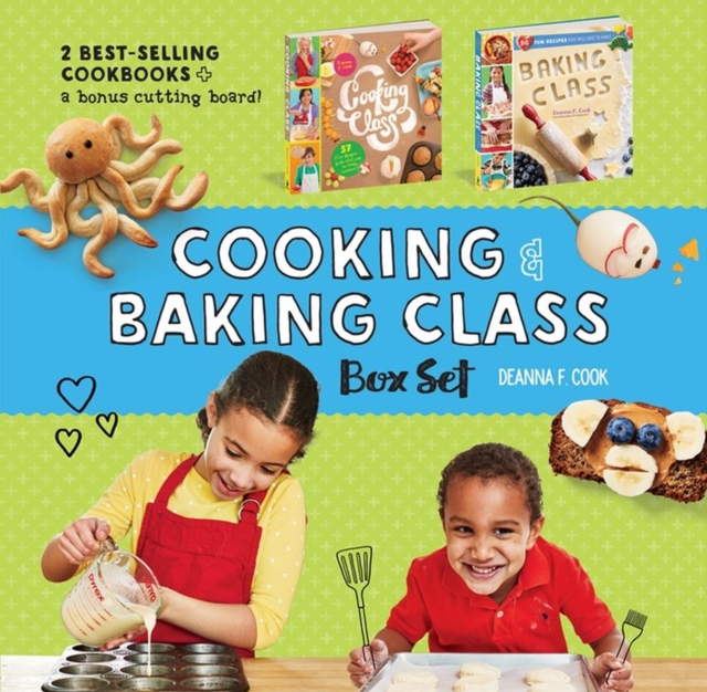 Cooking & Baking Class Box Set, Spiral bound Book