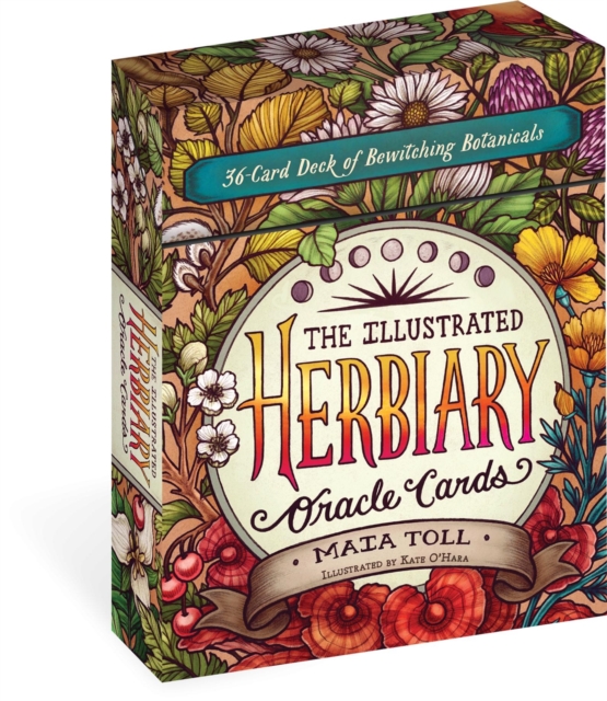 The Illustrated Herbiary Oracle Cards : 36-Card Deck of Bewitching Botanicals, Cards Book