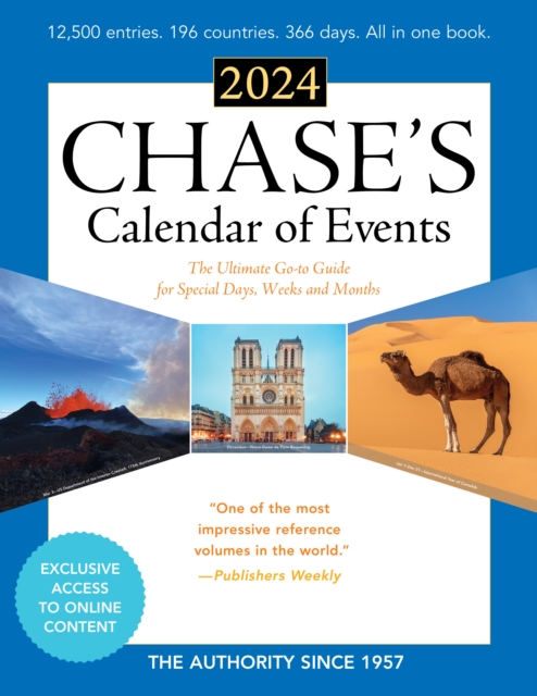 Chase's Calendar of Events 2024 : The Ultimate Go-to Guide for Special Days, Weeks and Months, EPUB eBook
