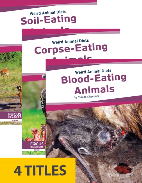 Weird Animal Diets (Set of 4), Paperback / softback Book