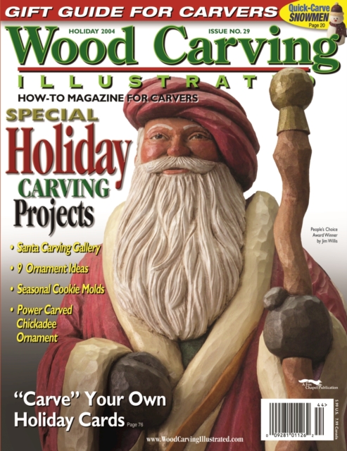 Woodcarving Illustrated Issue 29 Holiday 2004, EPUB eBook