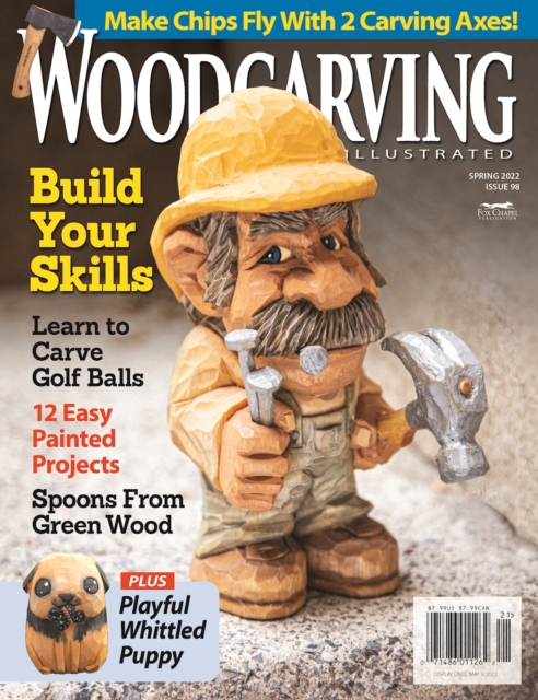 Woodcarving Illustrated Issue 98 Spring 2022, EPUB eBook