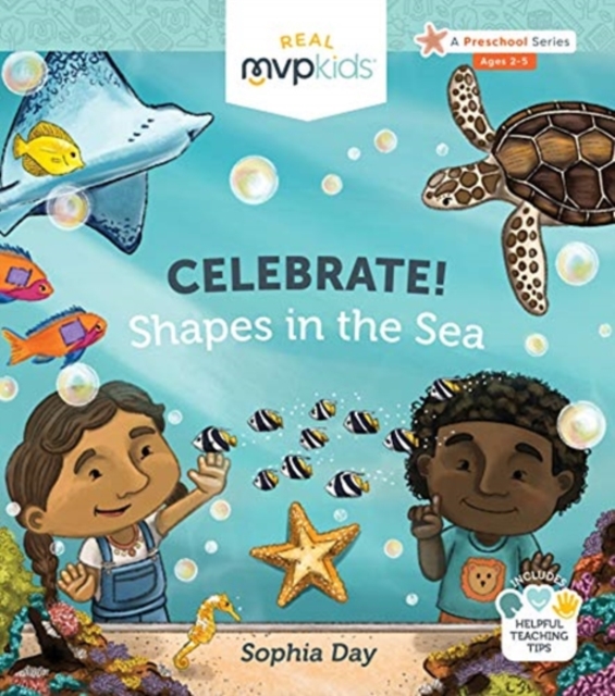 CELEBRATE SHAPES IN THE SEA, Hardback Book