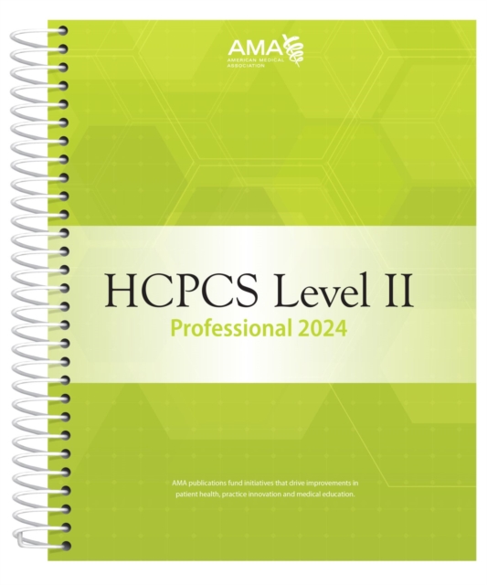 HCPCS 2024 Level II Professional Edition, Paperback / softback Book