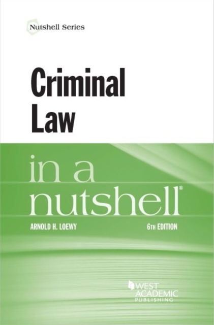 Criminal Law in a Nutshell, Paperback / softback Book