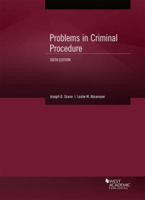 Problems in Criminal Procedure, Paperback / softback Book