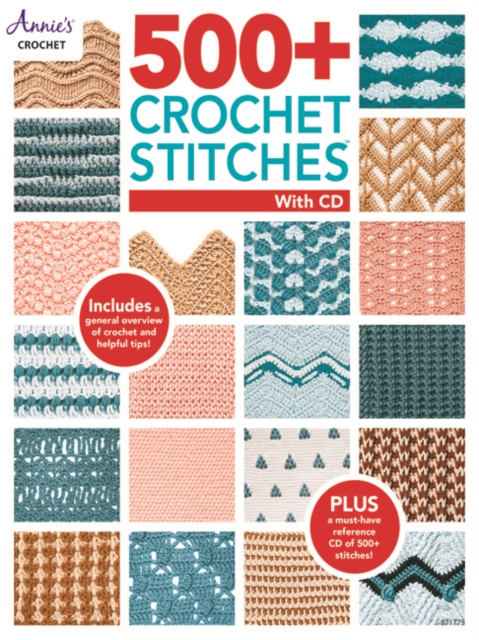 500+ Crochet Stitches with CD, Paperback / softback Book