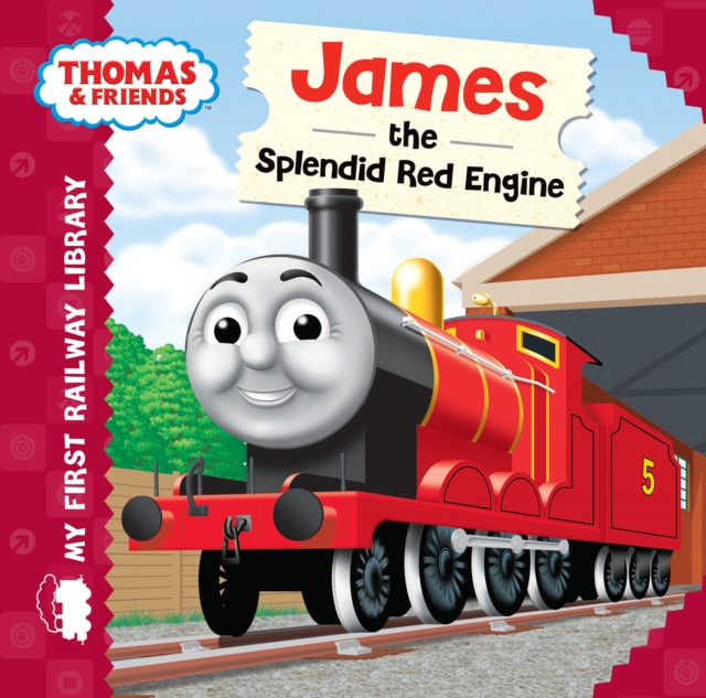 James the Splendid Red Engine (Thomas & Friends My First Railway Library), EPUB eBook