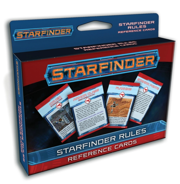Starfinder Rules Reference Cards Deck, Game Book