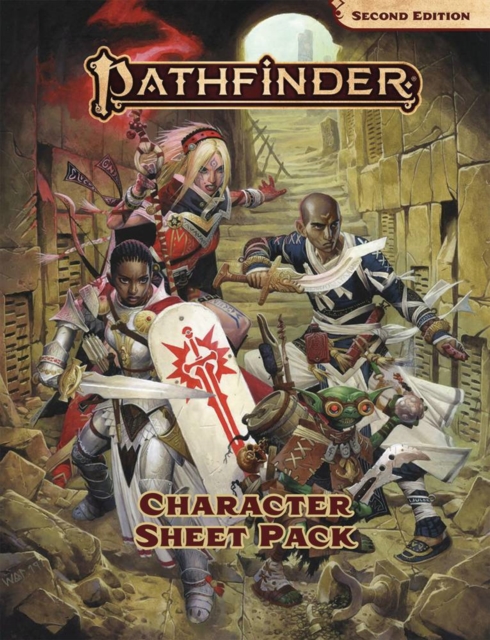 Pathfinder Character Sheet Pack (P2), Game Book