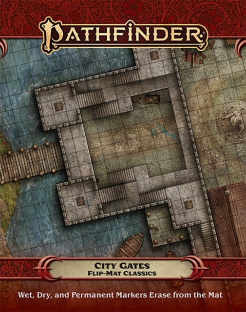 Pathfinder Flip-Mat Classics: City Gates, Game Book
